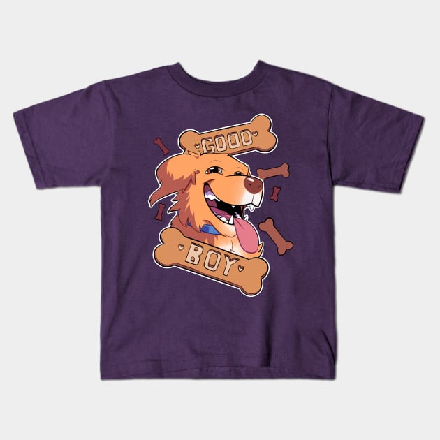 Good Boy Kids T-Shirt by Matangodang